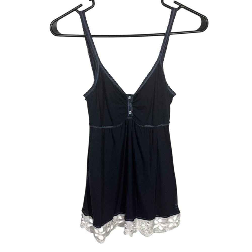 VTG Y2K Abercrombie & Fitch Babydoll Top Size Medium